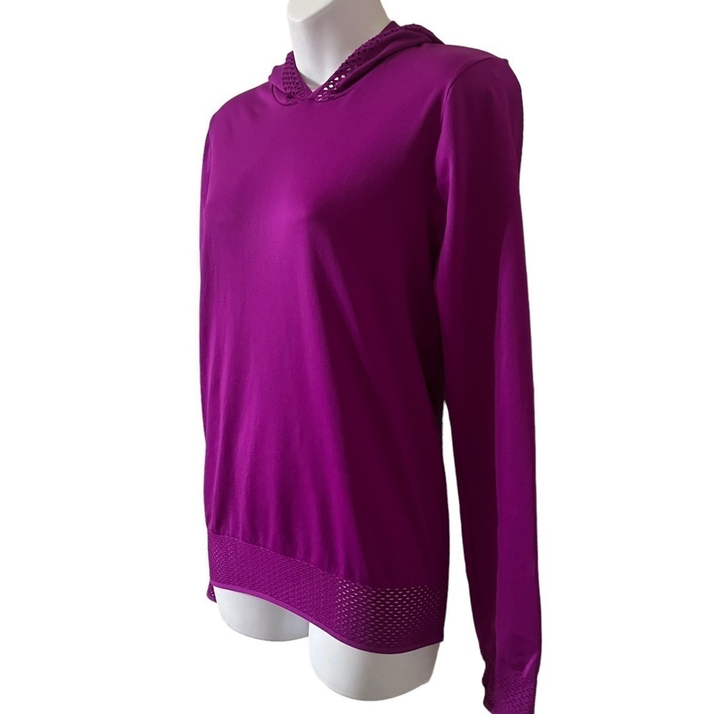 Fabletics Megan Pullover Hoodie in Boysenberry Size M
